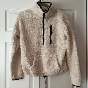 No boundaries half zip pullover size Large